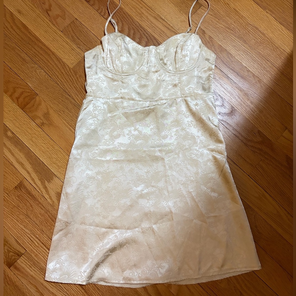 Princess Polly Cream Dress